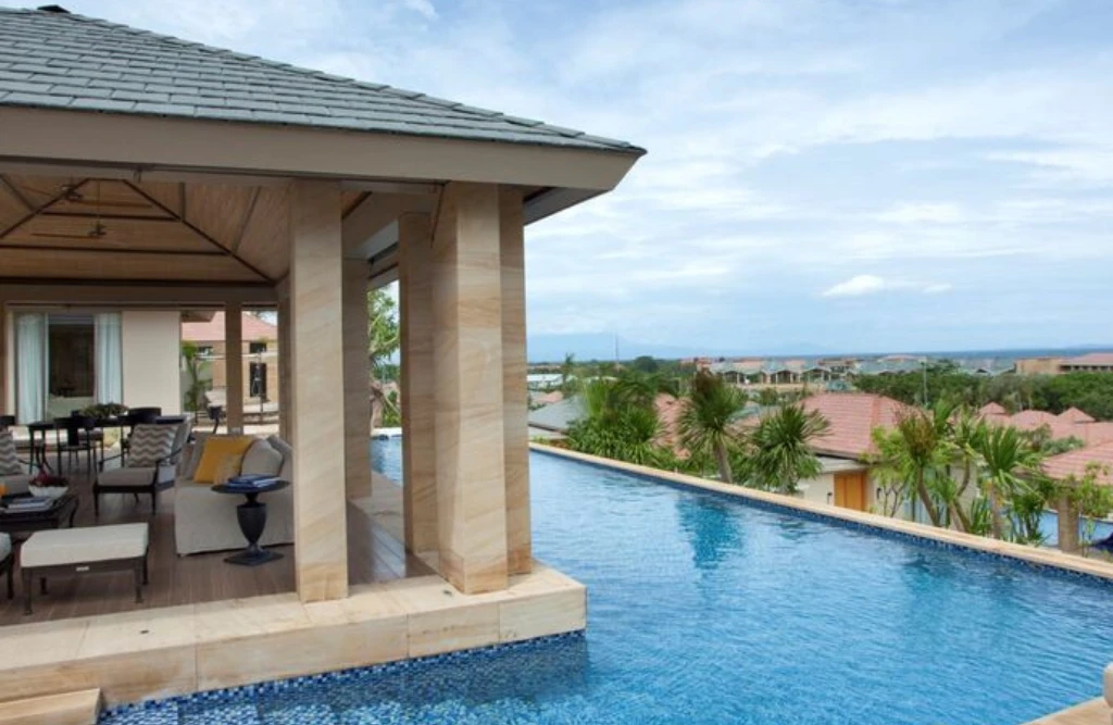 Opulent suite with private pool at The Mulia Resort in Nusa Dua