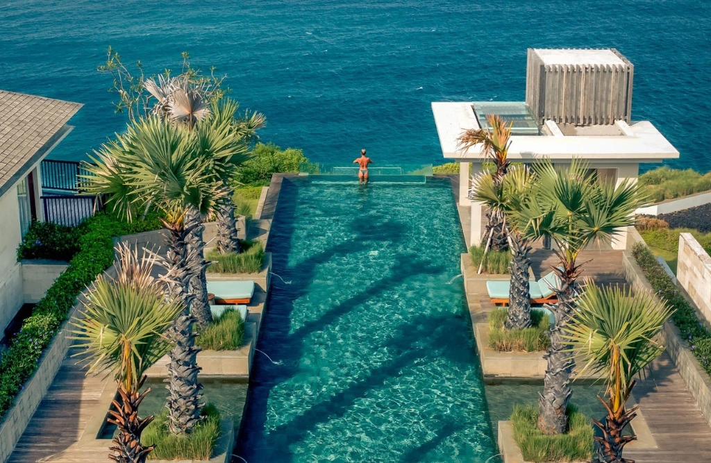 Eco-friendly villa with panoramic ocean view at Six Senses Uluwatu