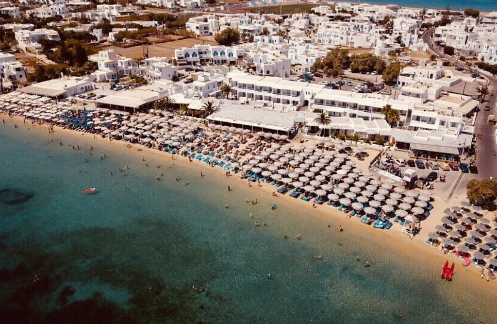 Ornos Beach image