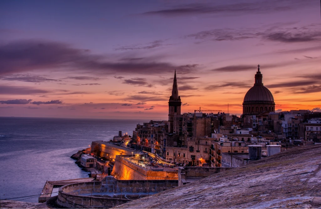 Valletta port